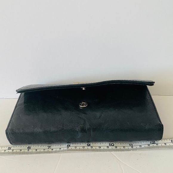 Wallet grey large card holder change purse great condition snap closure - Picture 12 of 12